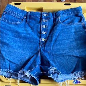 Madewell Jean shorts
